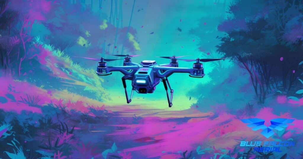 Drone in Watercolor