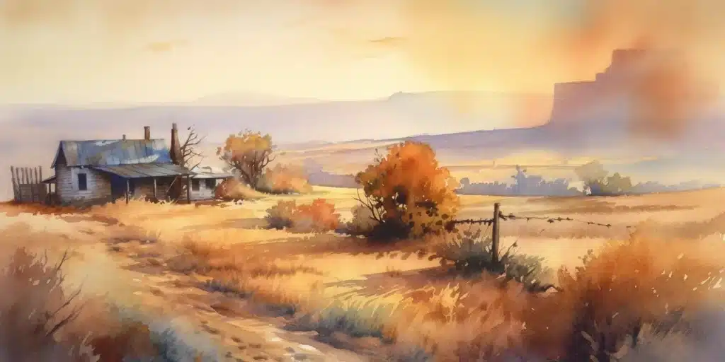 Stunning Painting of an Oklahoma Landscape
