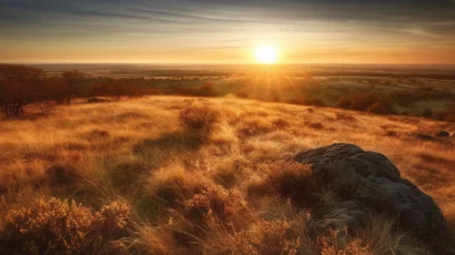 Stunning Painting of an Oklahoma Landscape