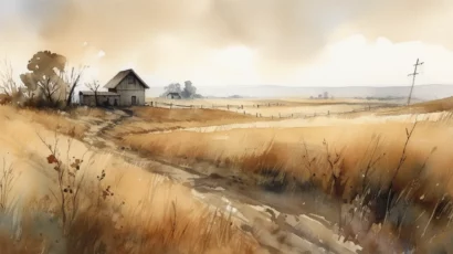 Stunning Painting of an Oklahoma Landscape