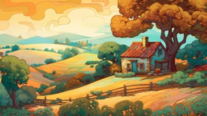 Stunning Painting of an Oklahoma Landscape